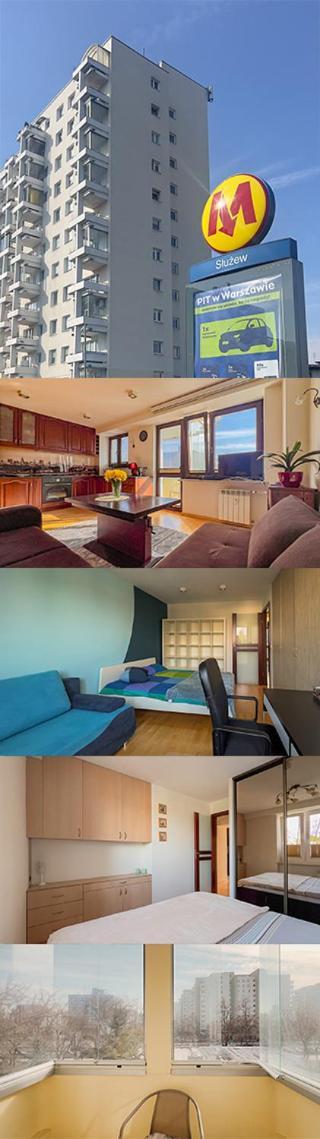 Apartament Mokotow Warszawa Eksteriør billede